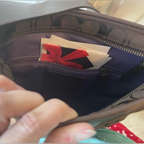 NWOT Coach Purse and Matching Wristlet - Picture 10 of 13